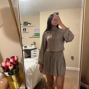 Neck Bow self tie dress